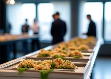 Modernes Business Buffet in Berlin